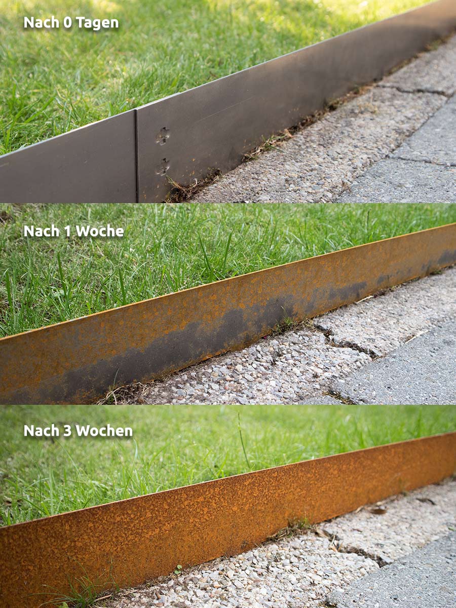 Rasenkante MultiEdge METAL 100 x 17,5cm