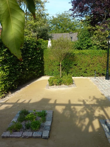 Dolomie / Gravier D’or concassé 0 - 5mm jardin paysagé