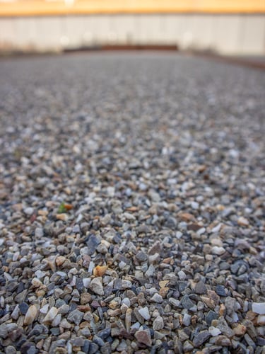 Dolomiet silver-grey 0 - 5mm aangelegd