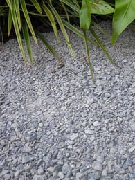Dolomiet silver-grey 0 - 5mm aangelegd