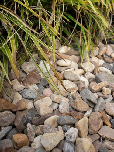 Drainagekies 16 - 32mm verlegt