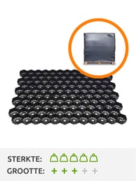 Paddockmatten 3XL zwart volle pallet