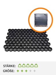 Volle Palette Paddockmatten 3XL Schwarz