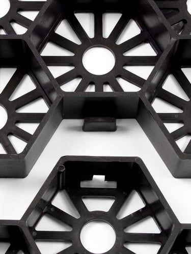 Gravel Grids Easygravel 3XL black detail