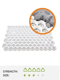 Paddock Grids 3XL white per sqm