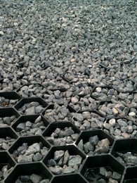 Estabilizador de cascalho Easygravel 3XL preto por m²