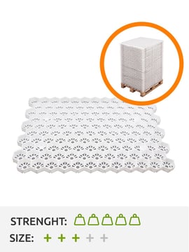 Full pallet Paddock Grids 3XL white (35,82sqm)