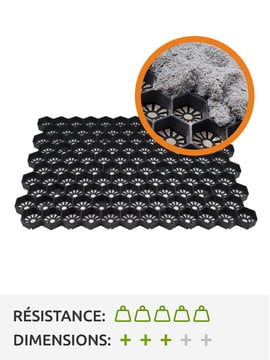 Tapis de paddock 3XL noir