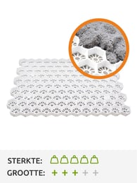 Paddockmatten 3XL wit