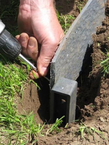 Bordure de jardin Ecolat Rouleau gris 20m