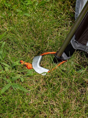 Erdanker ADVANCE 40cm, verzinkt Zelthering
