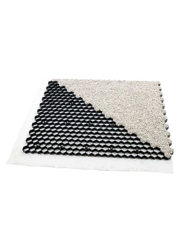 Quatre palettes complète stabilisateurs de gravier EuroGravel PLUS noir (170,2m2)