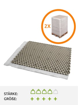 Zwei Paletten Kiesgitter EuroGravel PLUS Beige (85,1m2 = €12,23 pro qm)