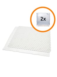 Deux palettes complète stabilisateurs de gravier EuroGravel PLUS blanc (85,1m2)