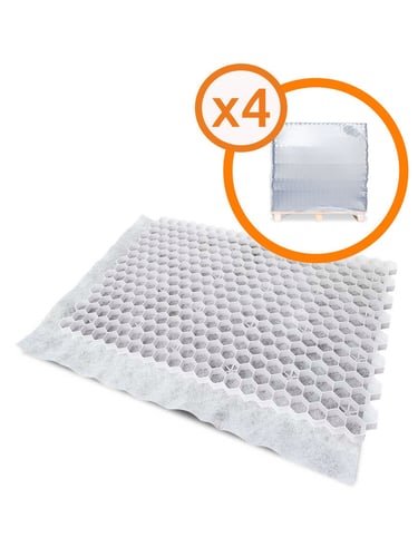 Oferta 4 paletes completas de Eurogravel PLUS branco