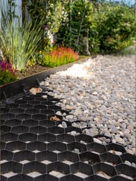 Palette complète stabilisateurs de gravier EuroGravel PLUS noir (42,55m2 = €10,55/m2)