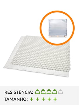Palete completa de estabilizador de cascalho EuroGravel PLUS branco