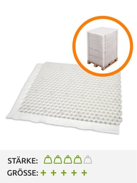 Aktion EuroGravel Kiesgitter PLUS mit Unkrautvlies Weiß
