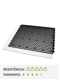 Estabilizador de cascalho EuroGravel PLUS preto 