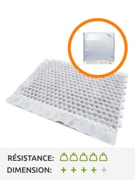 Palette complète stabilisateurs de gravier EuroGravel PRO blanc