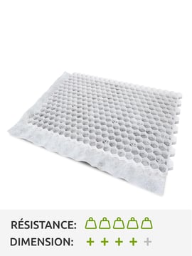 Stabilisateurs de gravier EuroGravel PRO blanc par m2