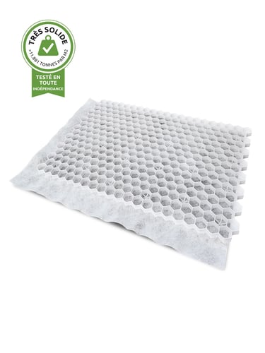 Stabilisateurs de gravier EuroGravel PRO blanc par m2