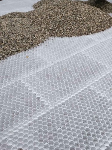Gravel Grids EuroGravel PRO white