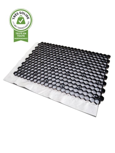 Stabilisateurs de gravier EuroGravel PRO noir par m2