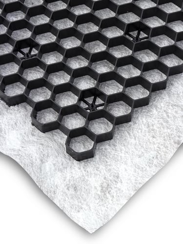 Stabilisateurs de gravier EuroGravel PRO noir par m2