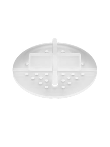 Fester Plattenlager Transparent