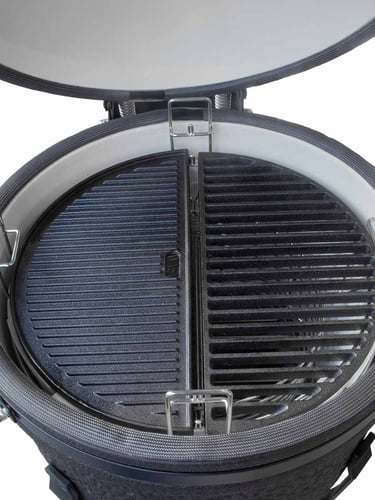 Grille demi-lune en fonte