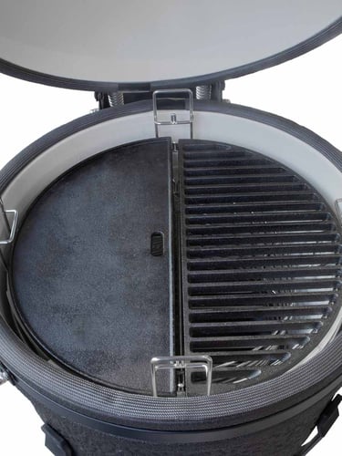 Grille demi-lune en fonte