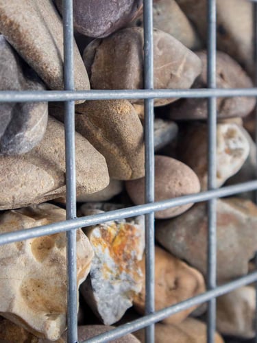 Grands galets de riviére de la Meuse 30 - 60mm (3 - 6cm)