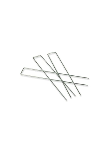 Grapas de sujeción galvanizadas Forma U 25,5cm x 4cm x 3mm 