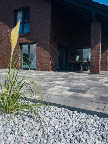 Grava Gris Nevada 25 - 40mm jardin