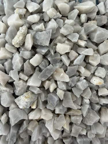 Grava Gris Perla 6 - 12mm mojada