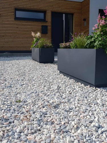 Grava Rosa Glacial 16 - 25mm jardin