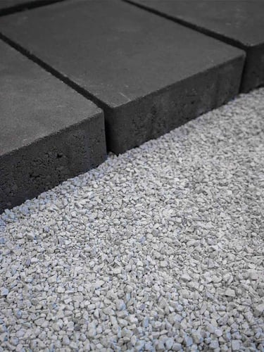 Gravier de pavage / Gravier drainant 2 - 5mm jardin paysagé