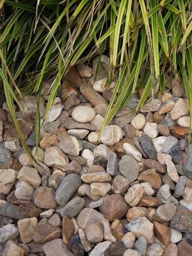 Gravier / galets pour béton 16 - 32mm jardin paysagé