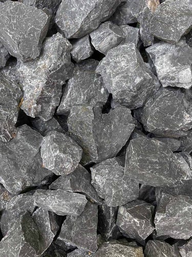 Gravilha Cinzento-Escuro 25-40mm