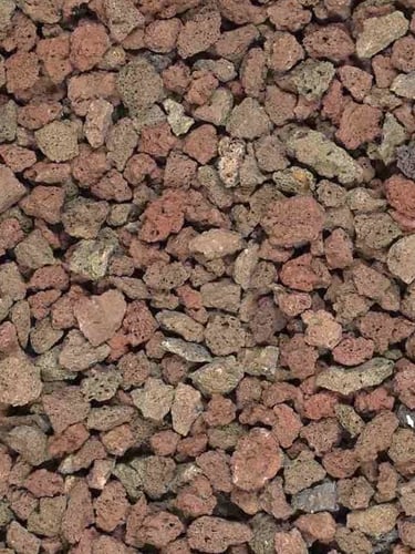 Gravilha Vulcânica Castanha 6-12mm 