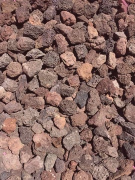 Gravilha Vulcânica Castanha 12-20mm