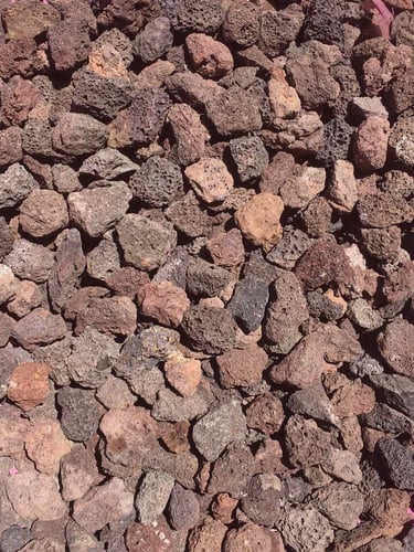 Gravilha Vulcânica Castanha 12-20mm