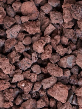 Gravilha Vulcânica Vermelha 12-25mm