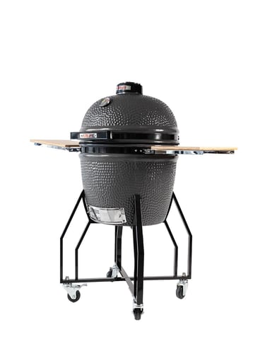 Grill Guru Classic Large Kamado Cinza Completo