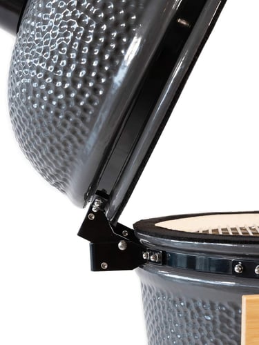 Grill Guru Classic Large Kamado Cinza Completo