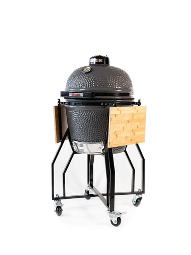 Grill Guru Classic Medium Kamado Cinza Completo