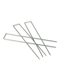 Grondpennen U-vorm verzinkt, 25,5cm x 4cm x 3mm