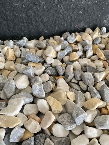 Hawaï grind 16 - 25mm aangelegd