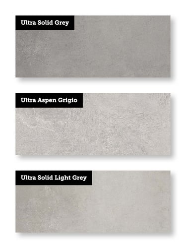 Farben Keramische Terrassenplatten Hellgrau, Stärke 2/3cm